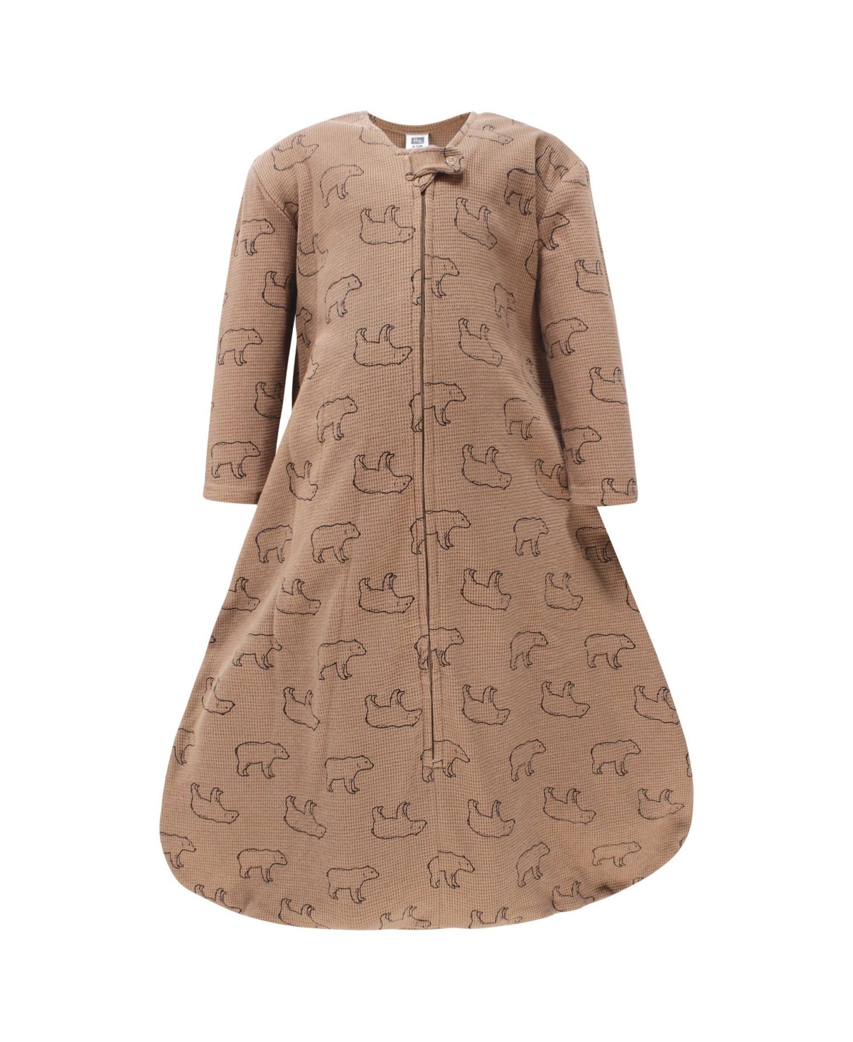 Hudson Baby Boys Cozy Full-Arm Thermal Sleep Sacks 2-Pack