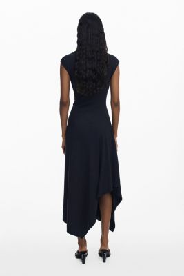 Women's Asymmetric floral dress