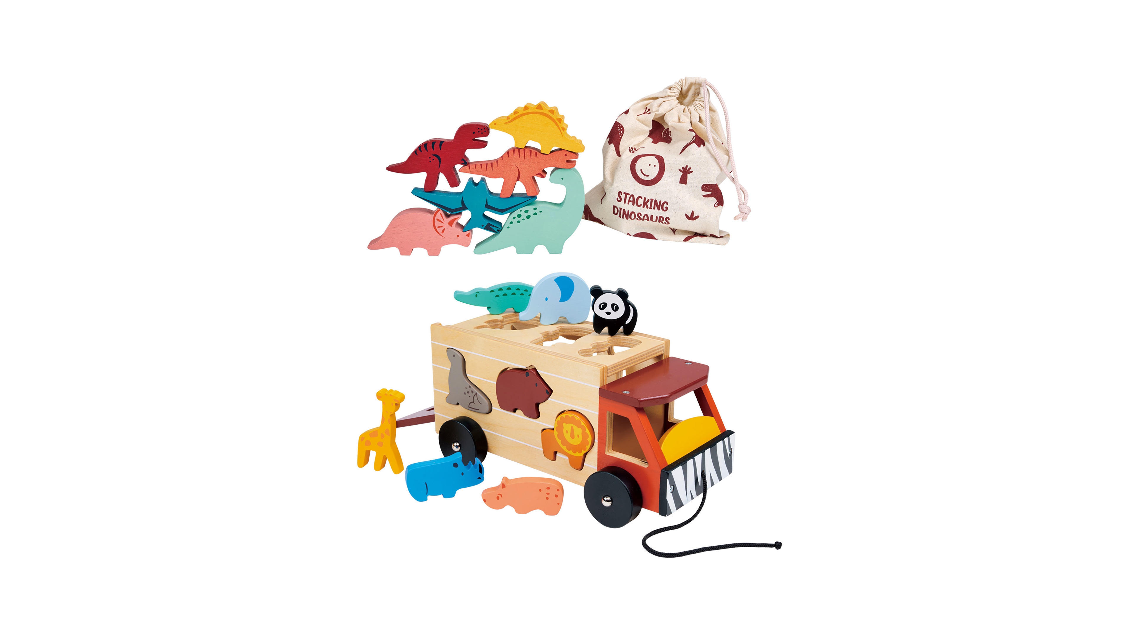 Mentari Toys Explorer's Sorting and Stacking Bundle