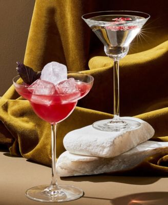 Vintage-Like Margarita Glass, Set of 2