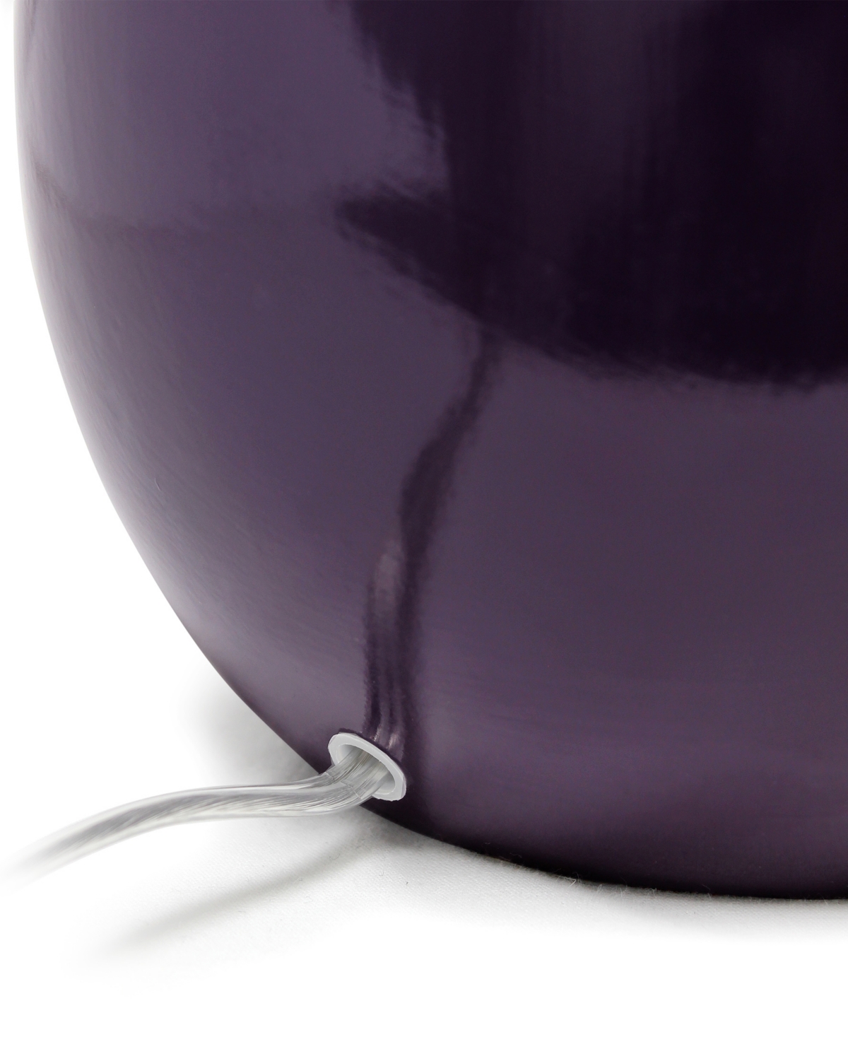 Lalia Home 29" Eggplant Contemporary Table Lamp In Purple