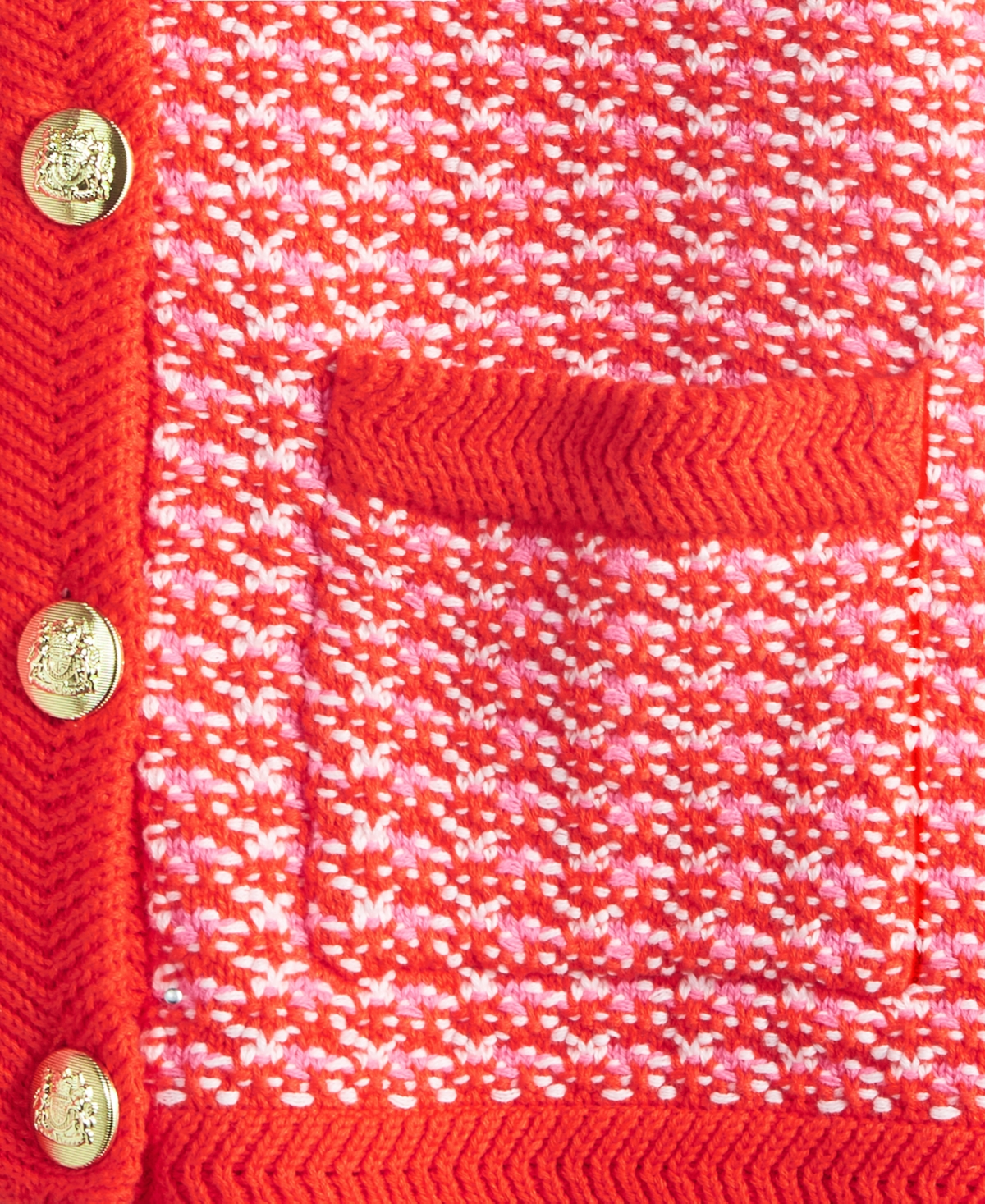 On 34th Trendy Plus Size Cotton Jacquard Cardigan, Exclusively At Macy's In Sweet Berry