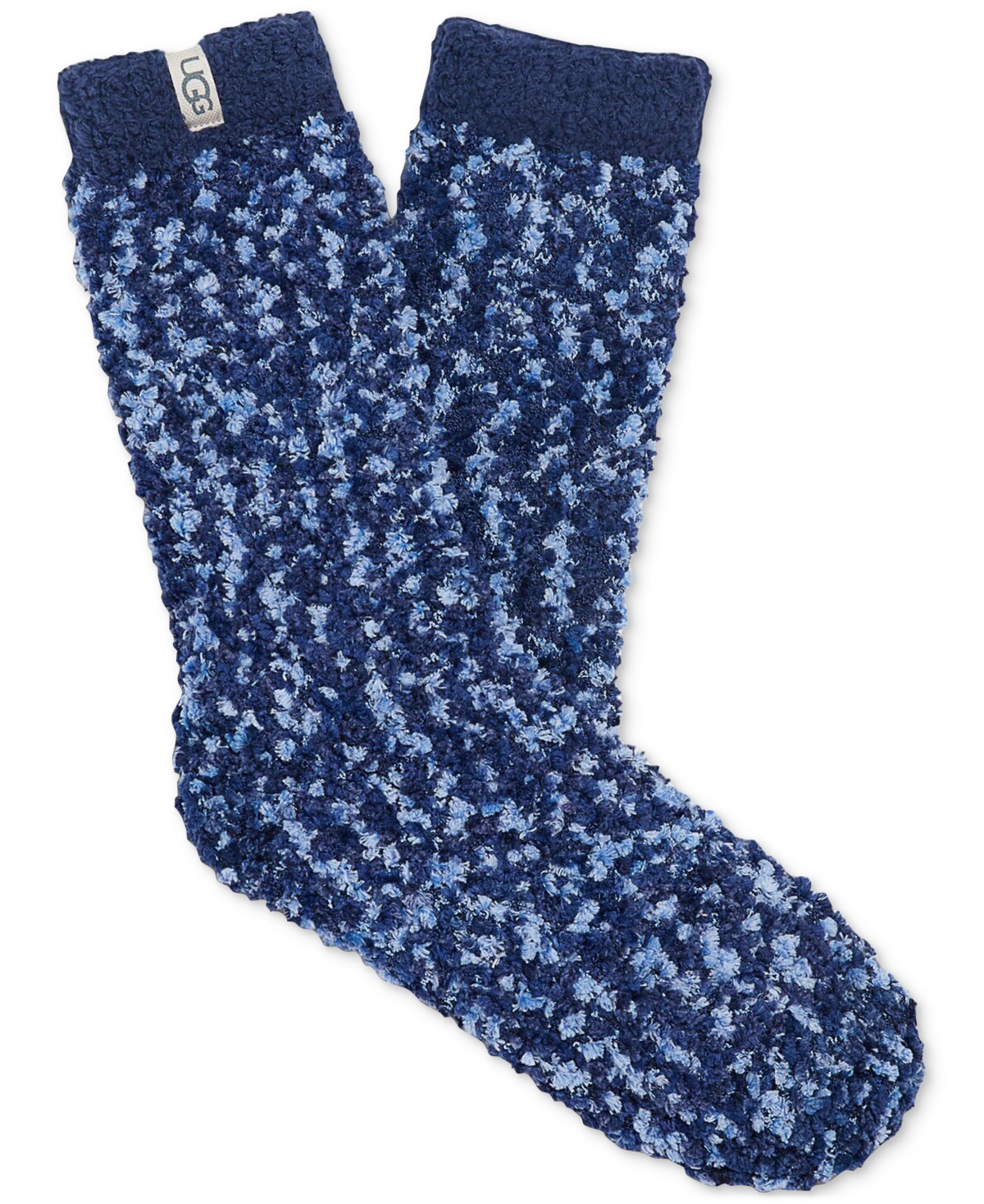 Ugg Australia Chenille Crew Socks In Navy