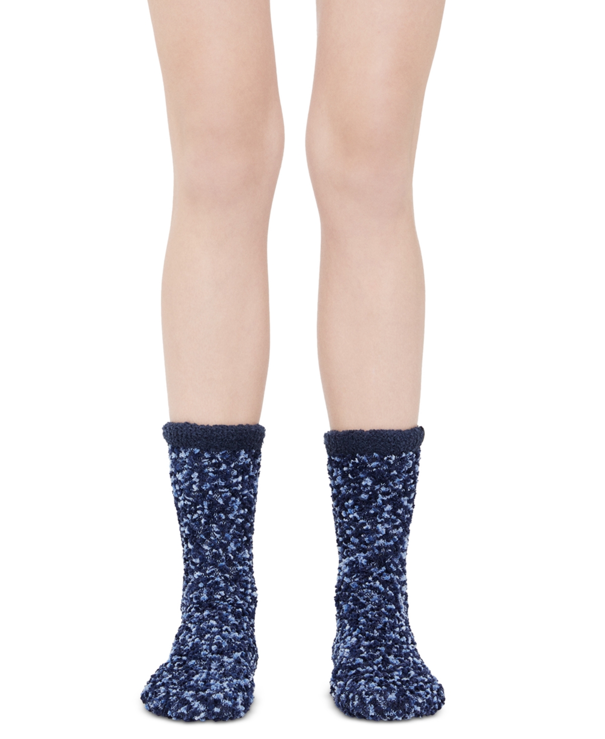 Ugg Australia Chenille Crew Socks In Navy