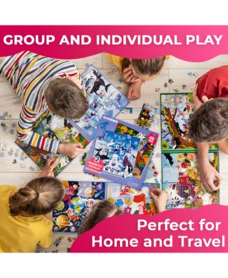 2x48 Magnetic Travel Puzzles for Kids Ages 4-6 - Road Trip Activities