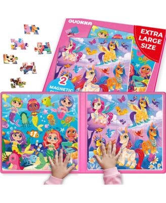 2x48 Magnetic Travel Puzzles for Kids Ages 4-6 - Road Trip Activities