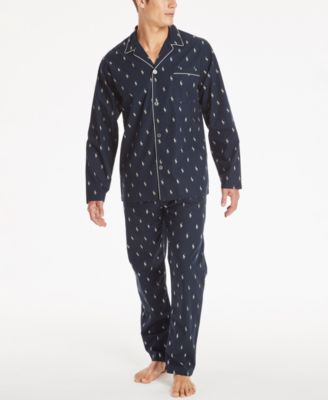 Men's All Over Polo Player Pajama Shirt