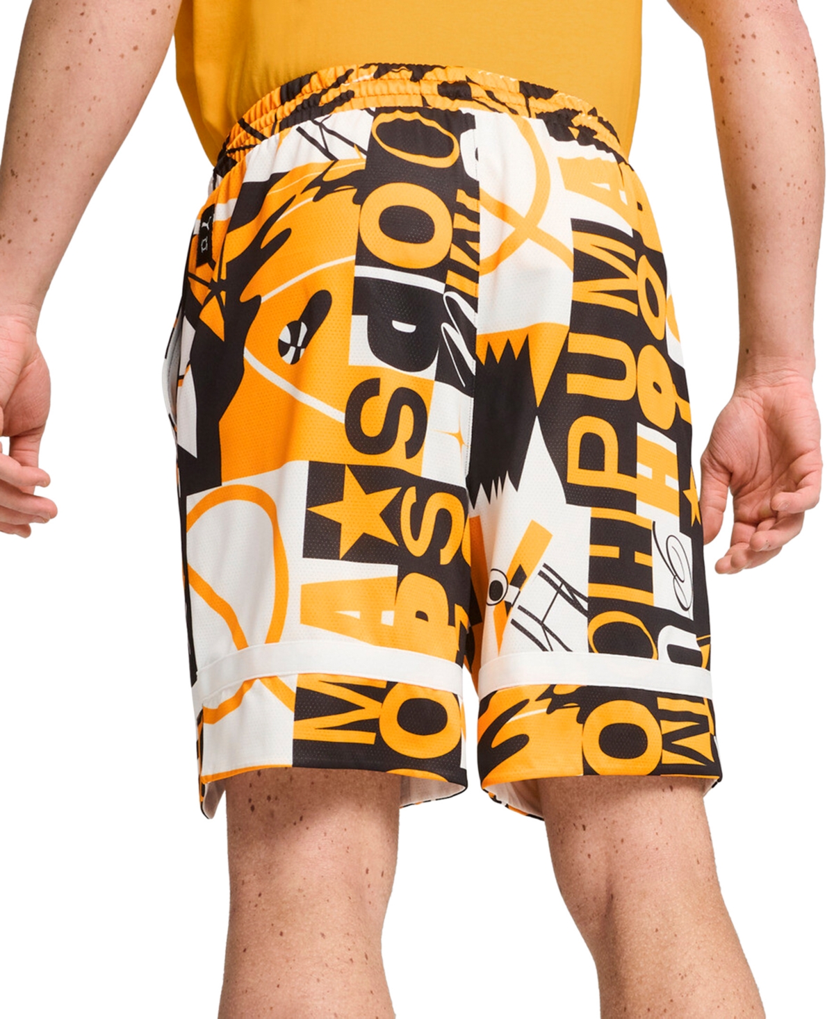 Puma Men's Instant Replay Allover Print Shorts