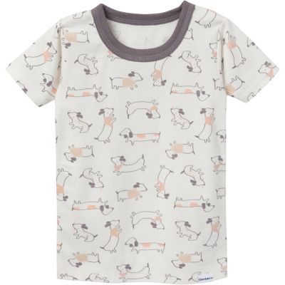 Baby Girls Top and Shorts Pajama Sets, 4-Piece, Ballet Slippers