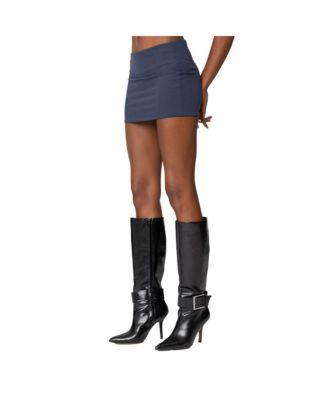 Womens Vivi Mesh Mini Skirt