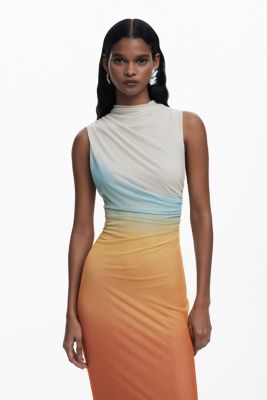 Women's Ombre tulle dress