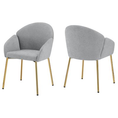 Modern Upholstered Dining Chair Set 2