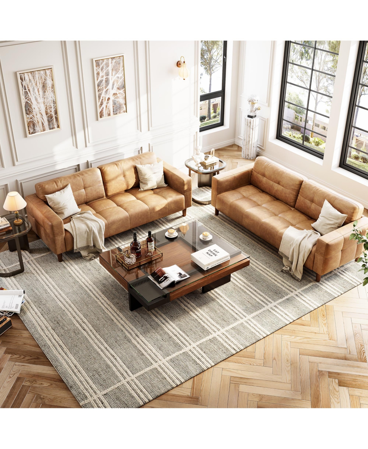 gaomon 3-Seater Sofa Couch, 83
