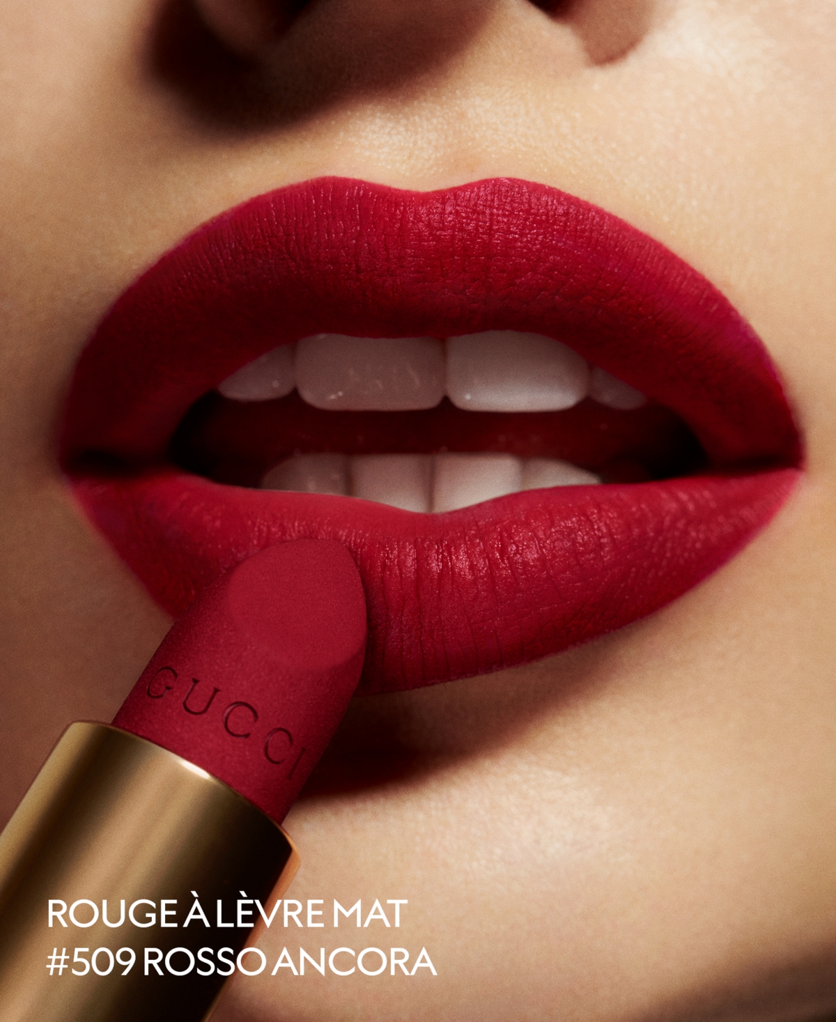Gucci Rouge A Levres Long-lasting Matte Lipstick In 204 - Peggy Taupe