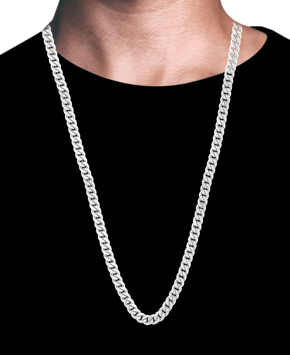 Blackjack Men's Miami Cuban Link 24
