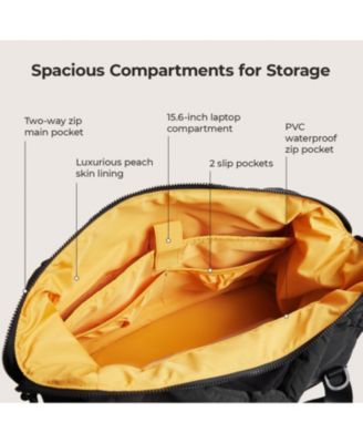 Walker 34L Laptop Duffle with Shoe Compartment Tangerine