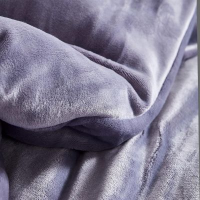 Oversized Comforter Set - The Original Plush - Lavender Dusk , Twin XL