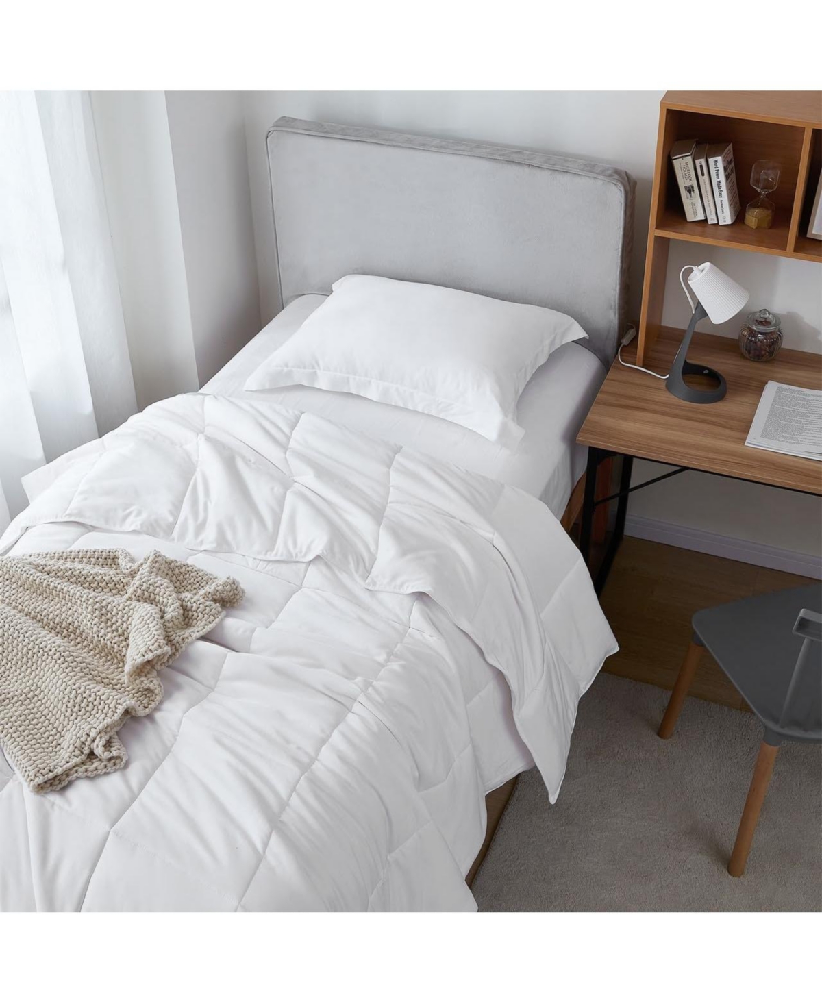Menopleasing - Coma Inducer Oversized Cooling Comforter Set - White