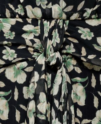 Women's Floral Chiffon Dress