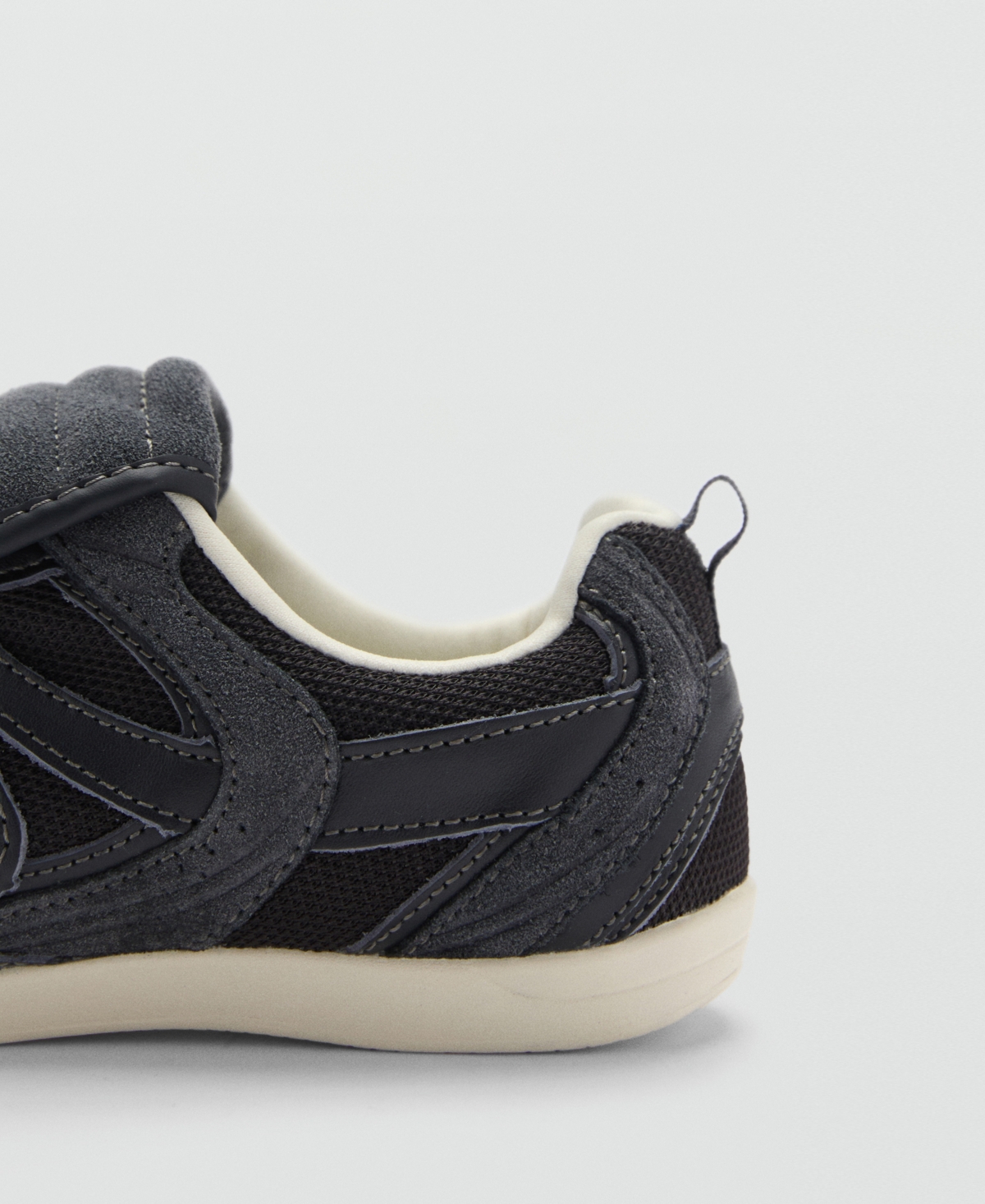 Mango Women's Leather Panel Sneakers