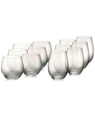 Marquis by Waterford - Crystalline 12-Pc. Vintage Stemless Wine Glasses