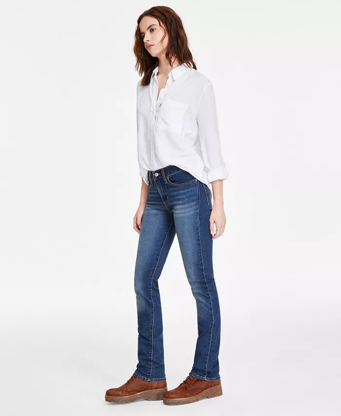 314 Women's Shaping Straight-Leg Jeans 30" - thumbnail 3