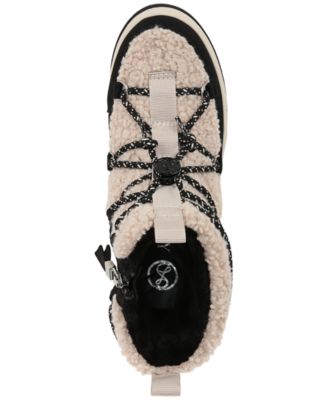 Women's Carlie Cold Weather Cozy Lace Up Boots