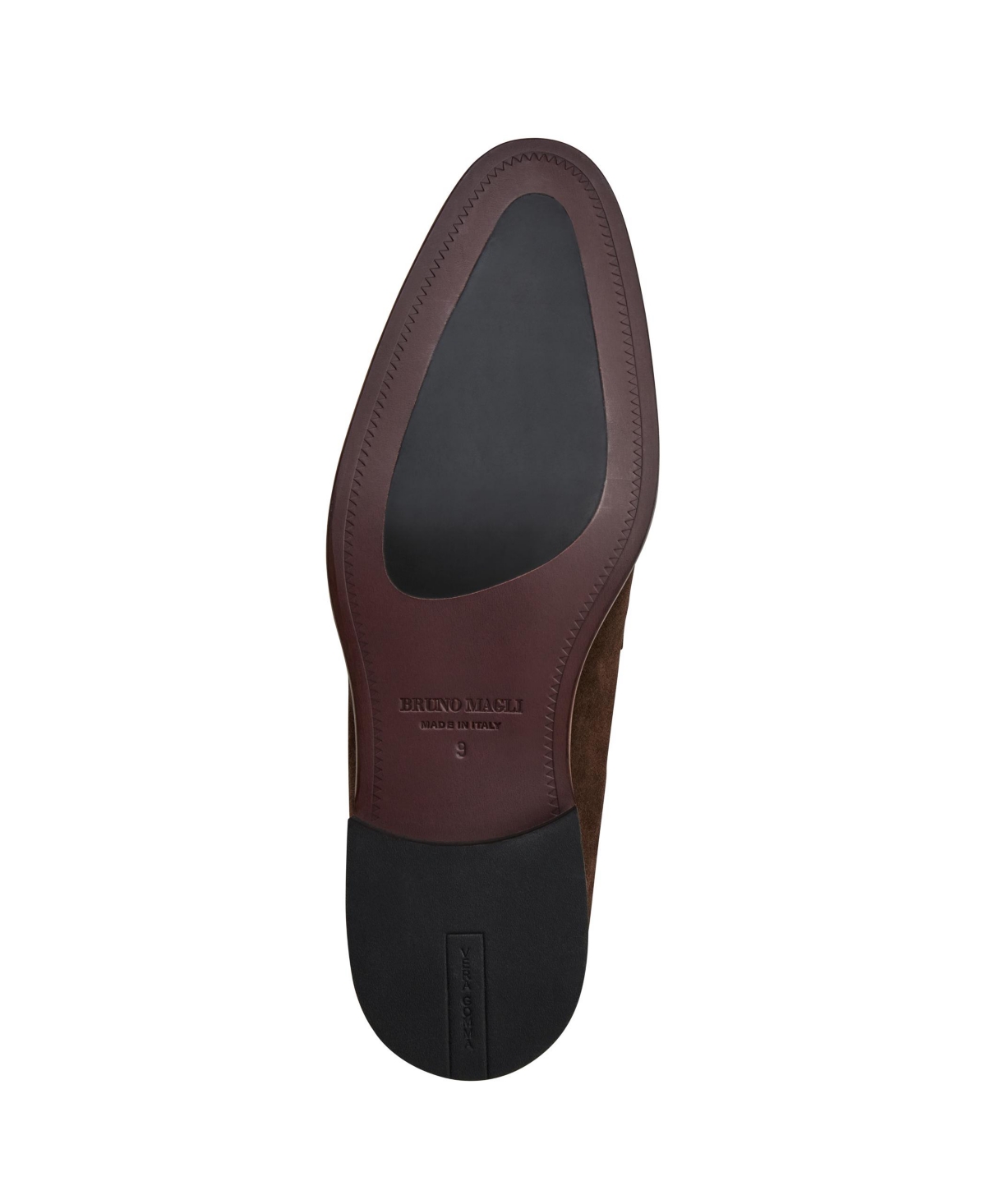 Bruno Magli Sante Bit Loafer In Brown Suede