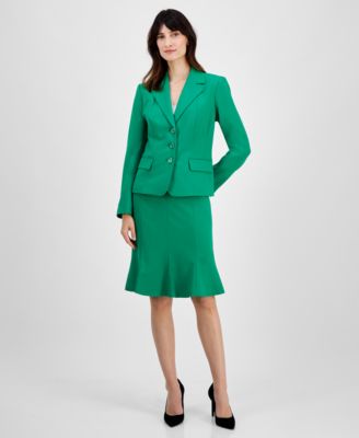 Le Suit - Petite Trumpet Skirt Suit