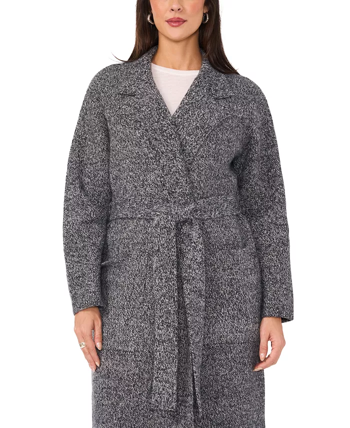 Women's Tie-Front Duster Cardigan