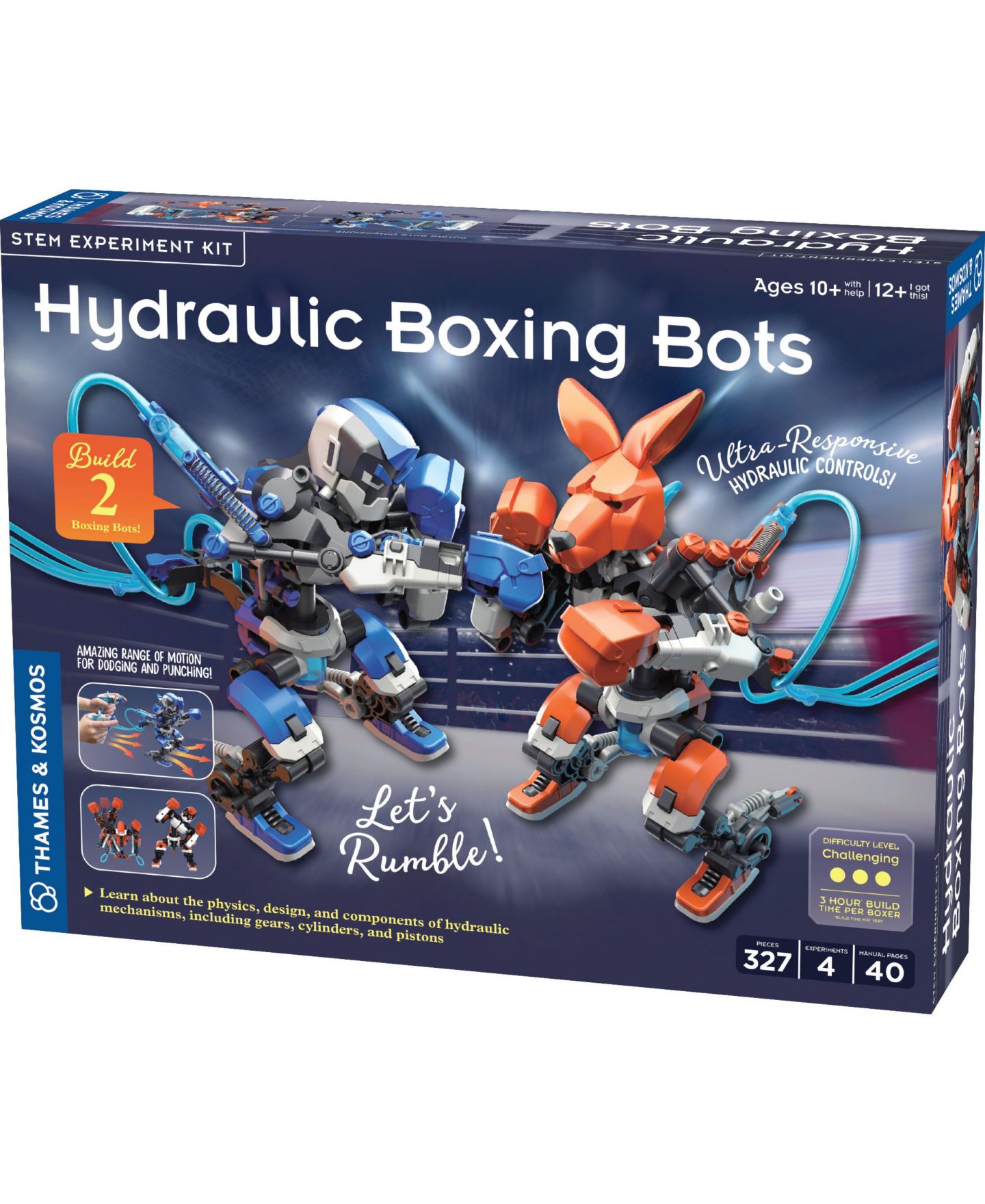 Детские игрушки Thames & Kosmos Hydraulic Boxing Bots Kit — фото 1