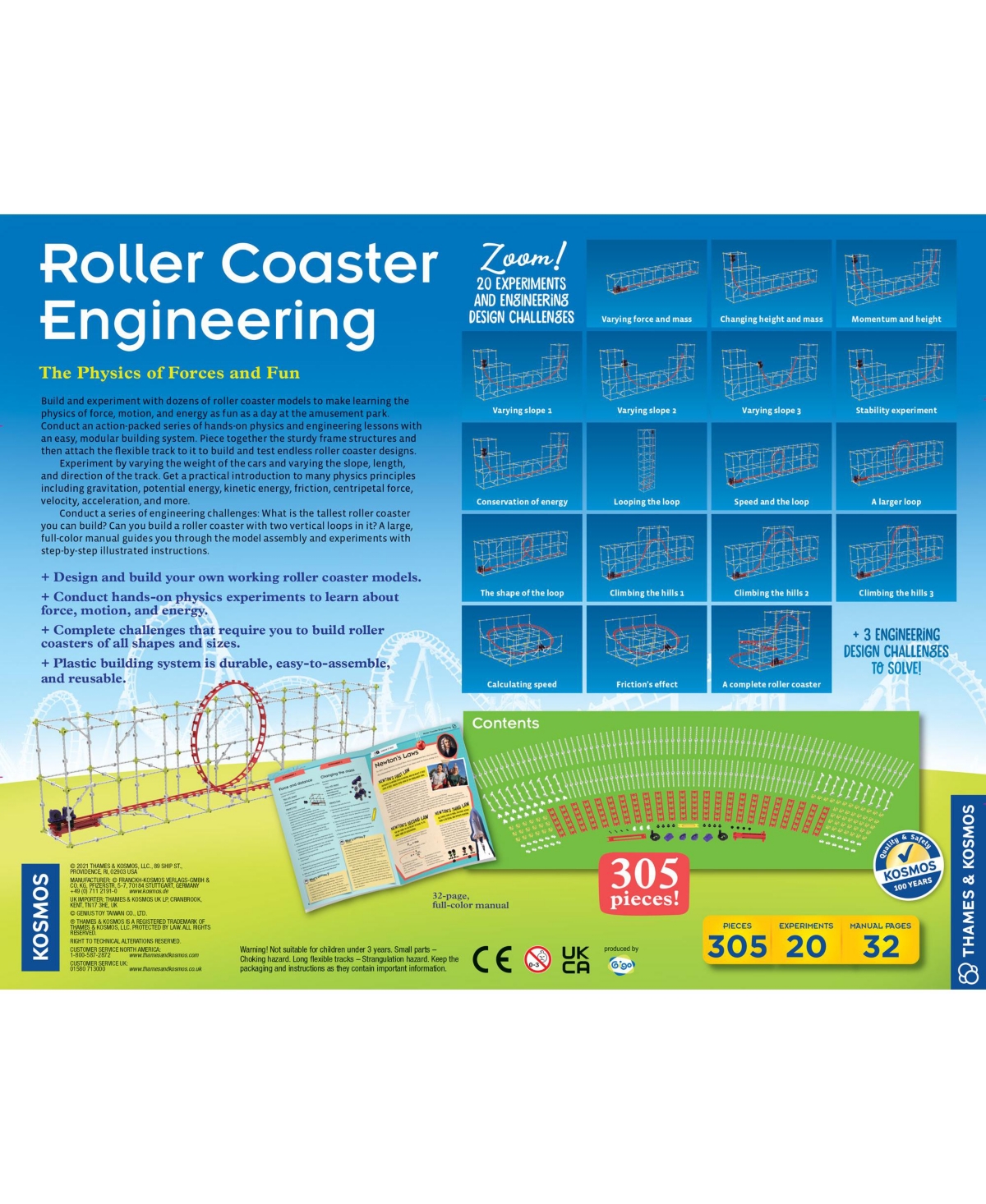 Shop Thames & Kosmos Roller Coaster Engineering Set In Multi
