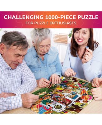 1000 Pieces Jigsaw Puzzles for Kids Ages 8-12 and Adults