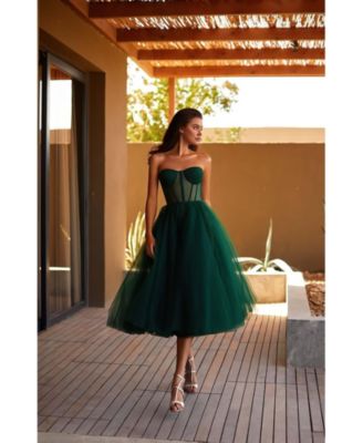 Women's Green Semi-Formal Cocktail & Party Dresses | Macy's