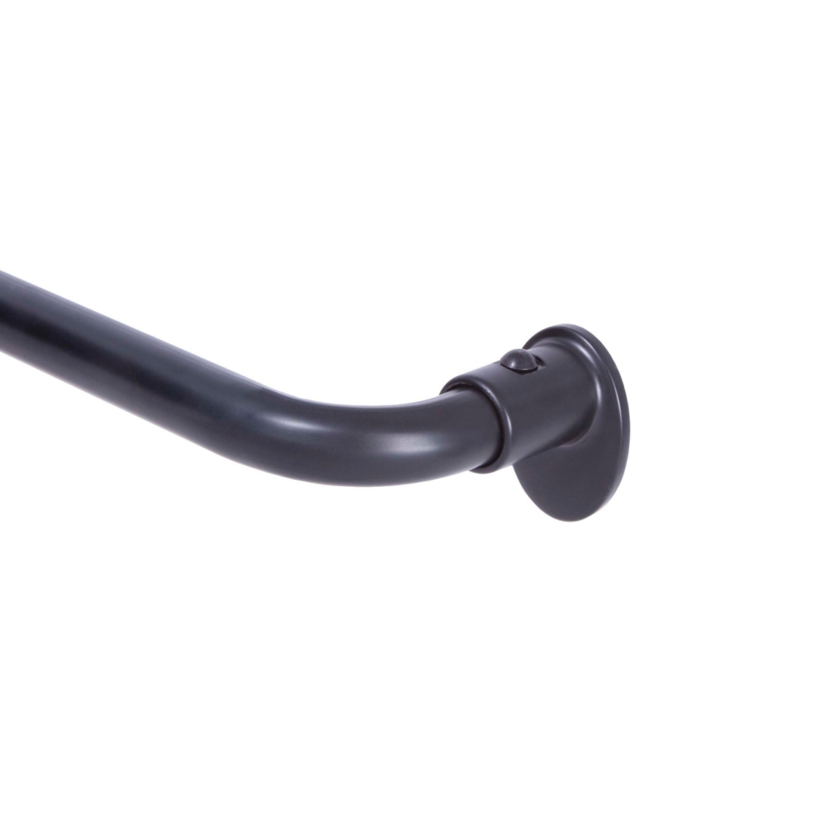Lunar 5/8" Complete Blackout Room Darkening Wrap Rod - Espresso