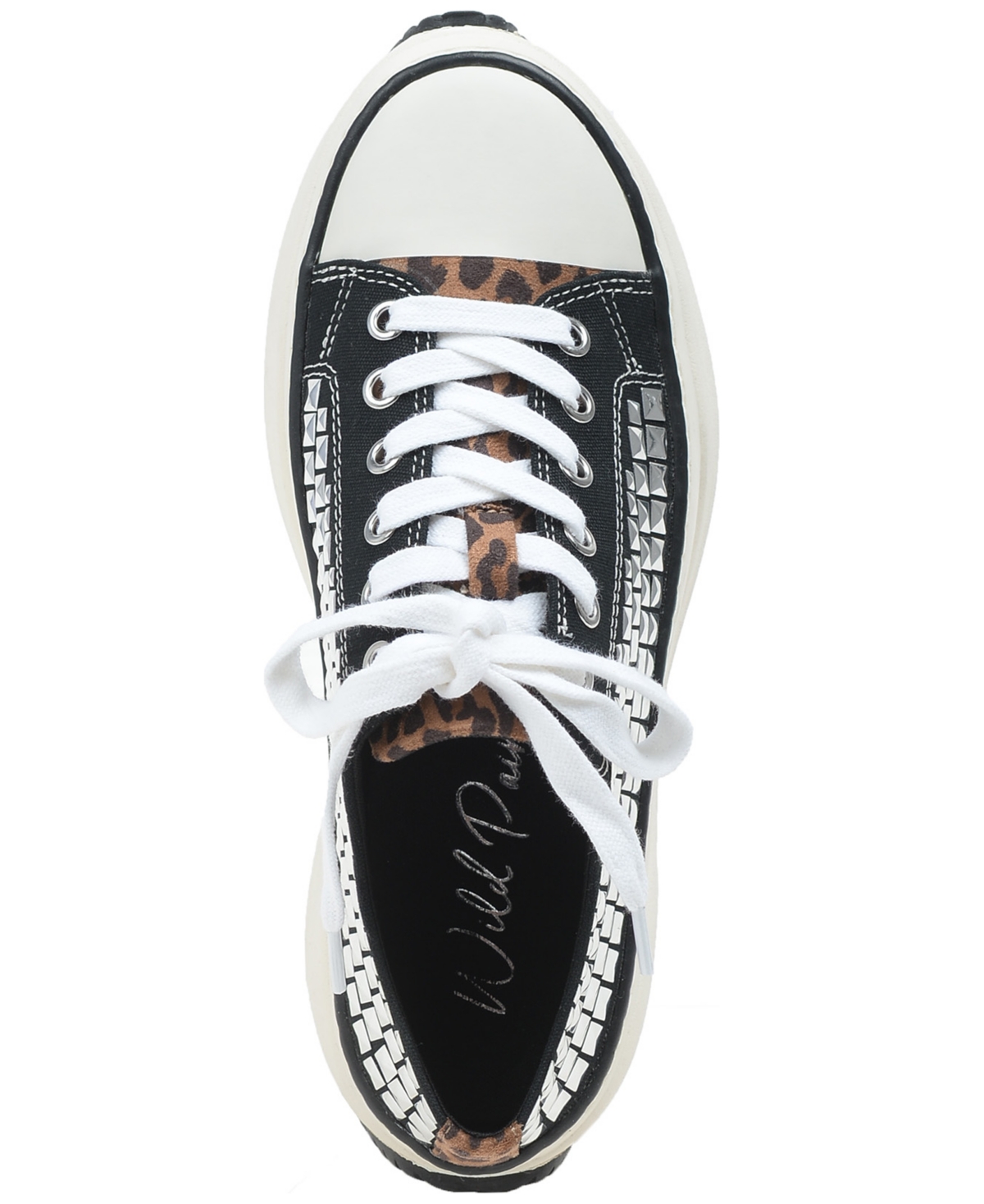 WILD PAIR HIGHFIVE LACE-UP LOW-TOP SNEAKERS, CREATED FOR MACY'S 