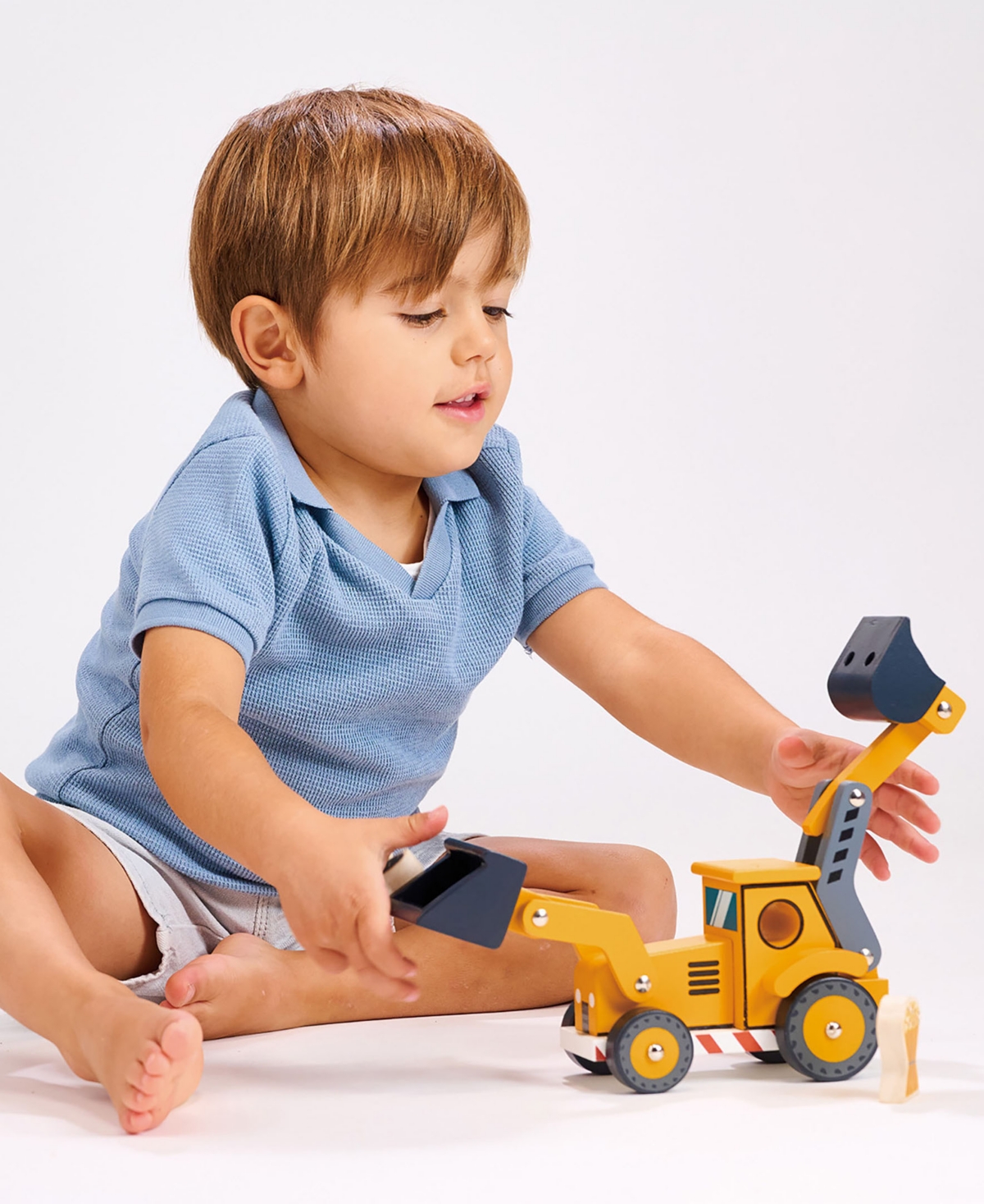 Mentari Toys Construction Vehicles Bundle In Multi