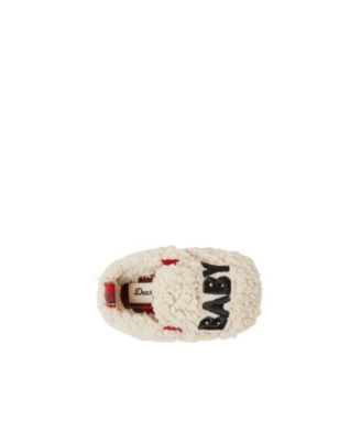 Baby Bear Faux Shearling Closed Back Slipper