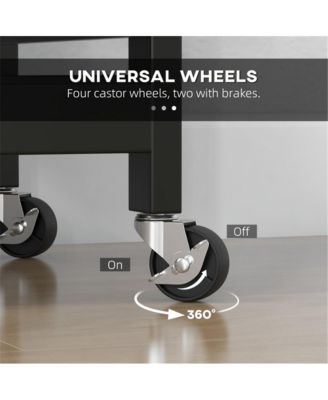 Kitchen Cart and Storage Cabinet for Space-Saving Organization and Convenient Kitchen Access