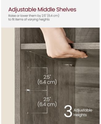 Cushioned Shoe Storage Bench with 6 Compartments, Heather Greige