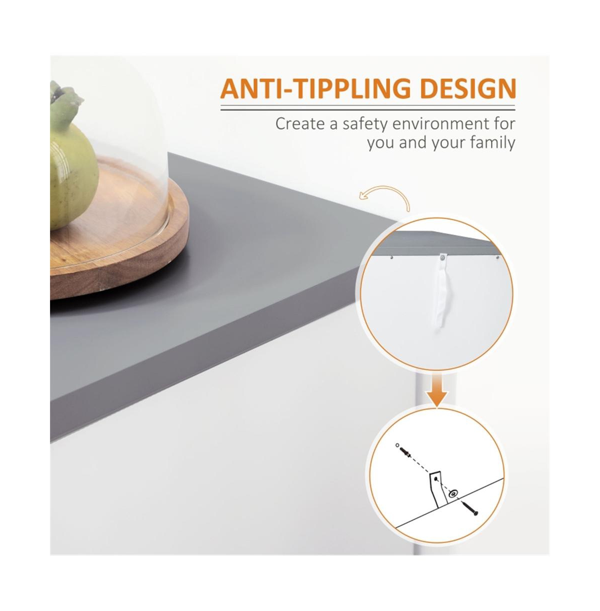 Slickblue Kitchen Sideboard and Storage Cabinet for Efficient Organization and Stylish Kitchen Decor