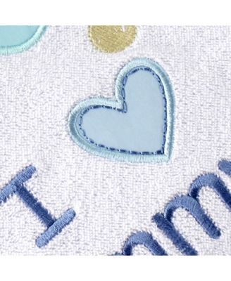 Hooded Bath Wrap & Coordinating Washcloth