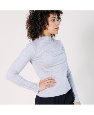 Plus Size Norma Modal Ribbed Turtleneck