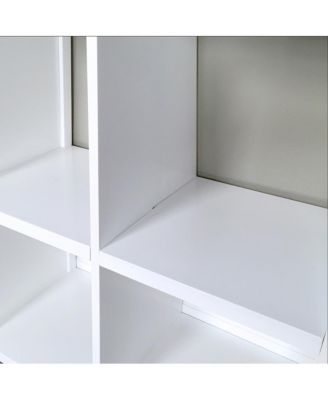 Solid Wood 4 Cube Organizer