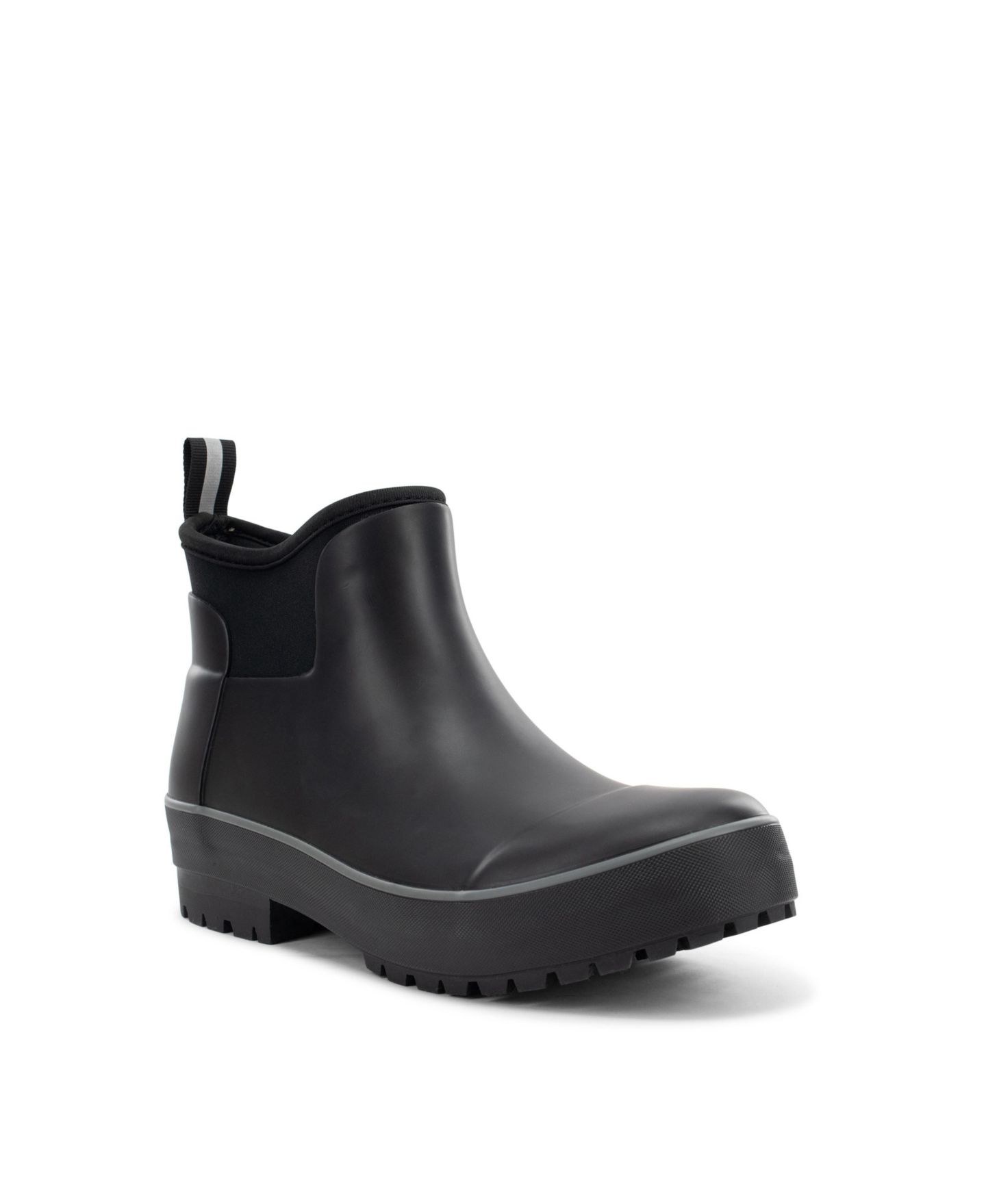 Женские ботинки Chooka Everyday Neoprene Ankle Rain Boot, цвет: Чёрный — фото 3