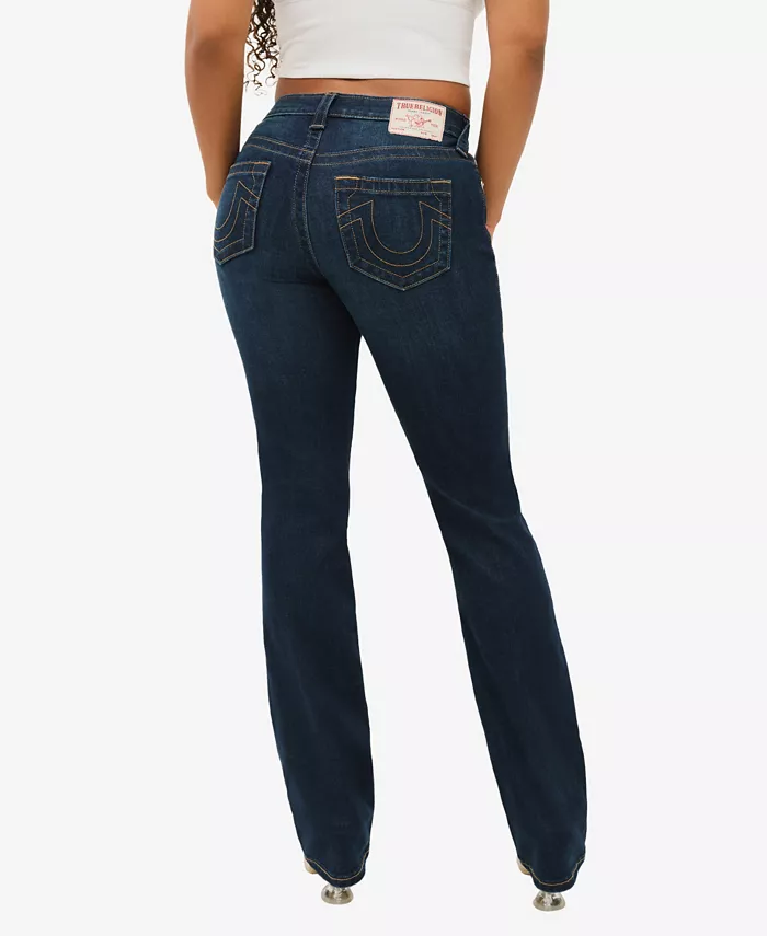Women's Billie Mid Rise Straight Jeans - thumbnail 2