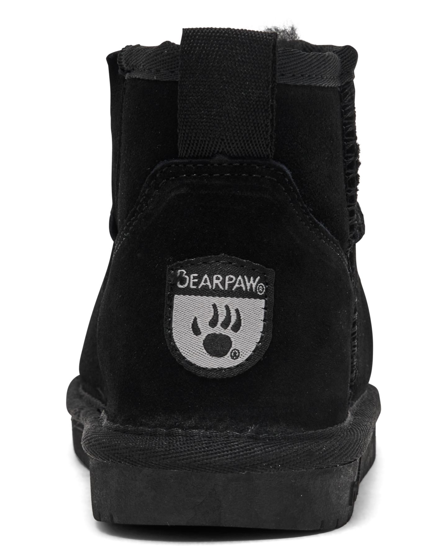Ботинки BEARPAW Kiara Winter Boots для девочек-малышей, цвет: Чёрный — фото 4
