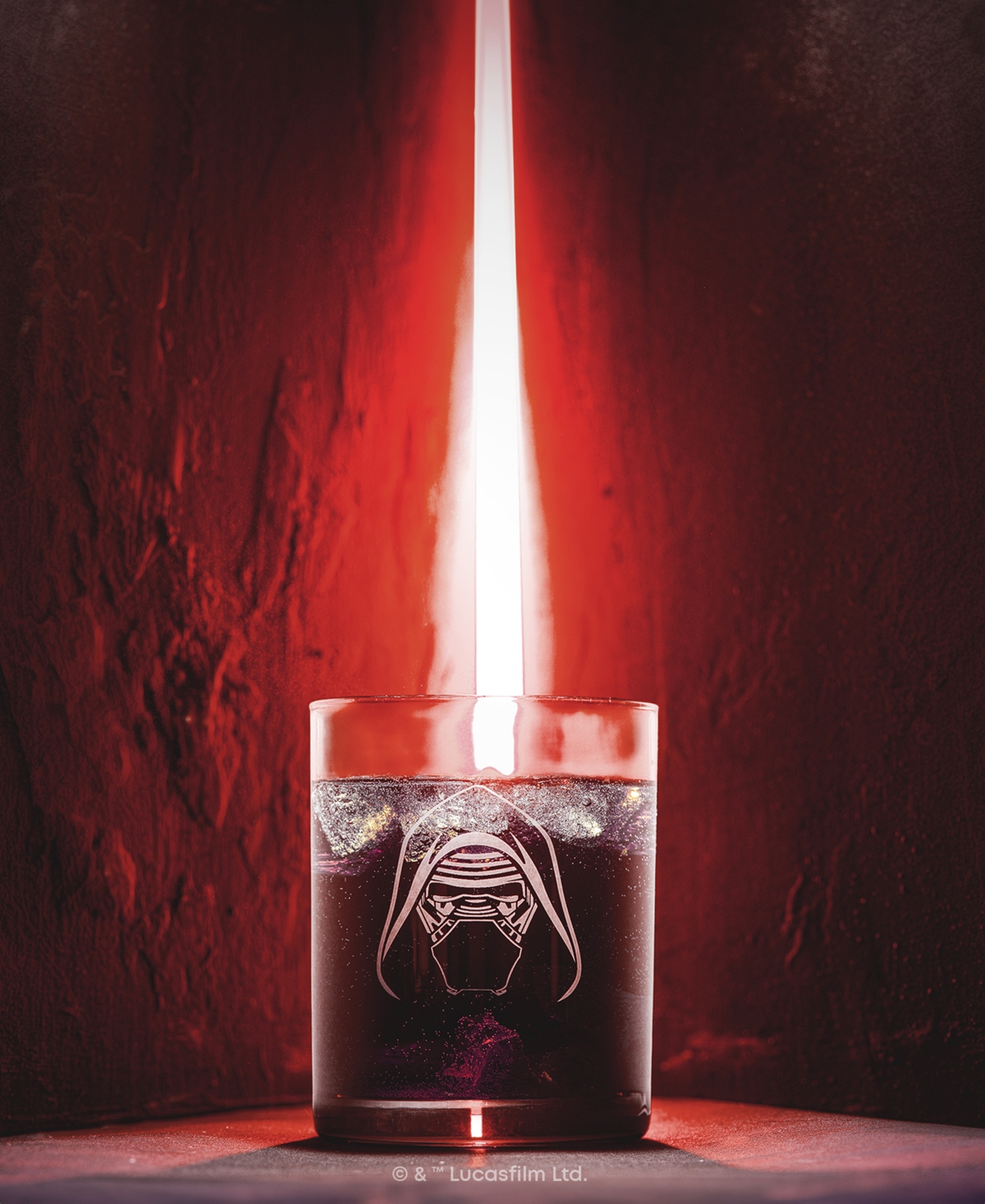 Joyjolt Star Wars Dark Side Short Drinking Glasses, Set Of 4 In Multi