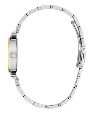 Women's Analog Two-Tone Stainless Steel Watch, 28 mm