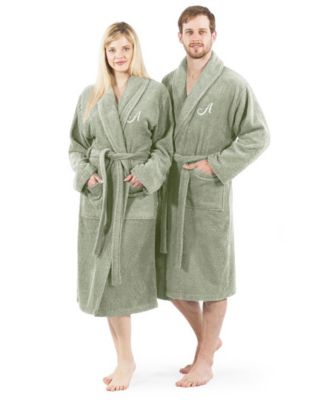 Linum Font 100% Turkish Cotton Unisex Terry Bathrobe
